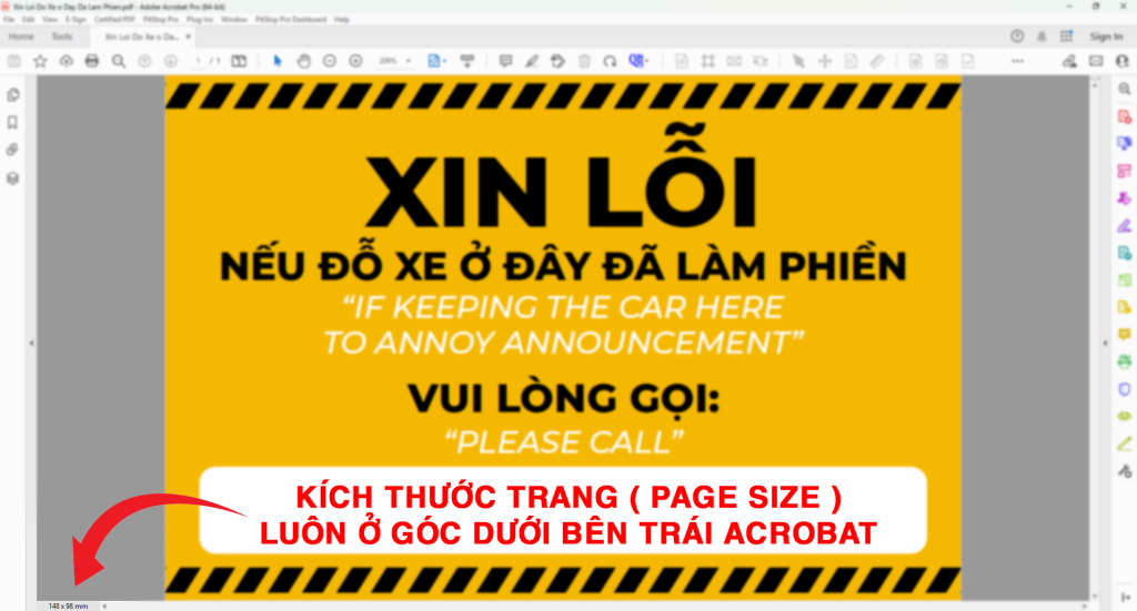 Luôn Hiển Thị Kích Thước Trang (Page Size) Trong Acrobat Pro DC 2.png